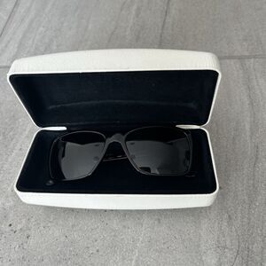 Versace Black Women’s Rectangle Biggie Sunglasses Shades With Case